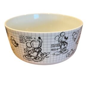 Bowl Mickey Mouse Sketch Ceramic